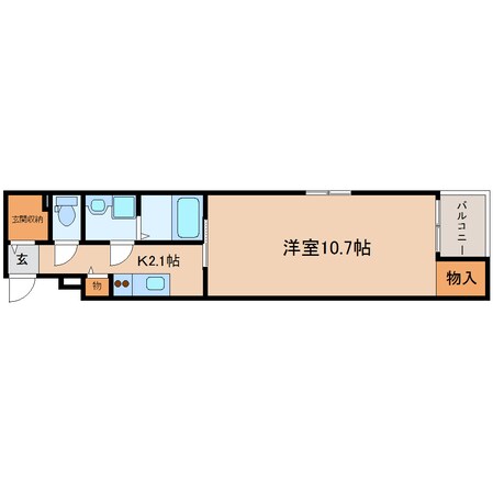 静岡駅 バス11分  石田消防署前下車：停歩5分 1階の物件間取画像